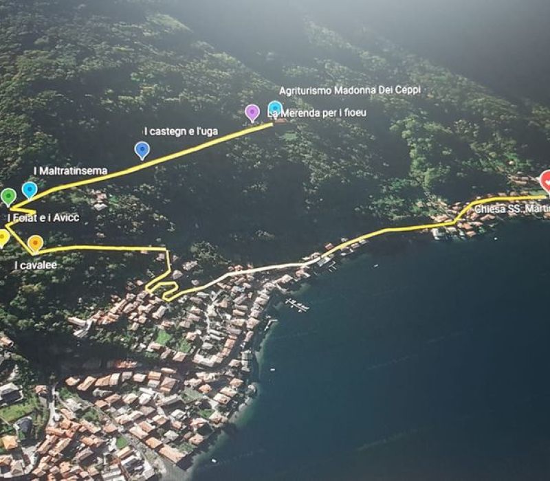 Dal San primm al Culmenacc guarden giò tucch in del lagh Dal San primm al Culmenacc guarden giò tucch in del lagh